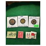 1890 Token; N.Y. Token; N.J. Token