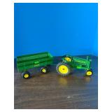 John Deere Model A Tractor and wagon