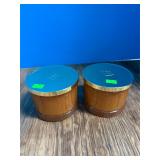 (2) Candles (not used) Ginger Spice Pudding scent