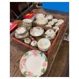Set of Dinnerware Dishes 'Desert Rose'