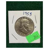 1953 Franklin Half Dollar