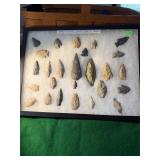 Case of Arrowheads from Tennessee