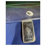 One Ounce Silver Bar, .999