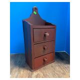 3-Drawer Spice Cabinet (17' H)