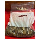Wheat Cents (500 coins)