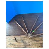 Folding Dryer Rack (6 slats, longest 20')