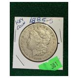 1885-S Morgan Dollar (Key Coin)