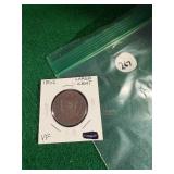 1852 Large Cent VF