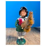 10 inch 'Byer Choice' Boy with Turkey 2007