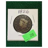 1826 Large Cent