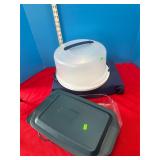 Cake Server & Pyrex Dish with Lid