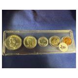 1959 Mint Set, 90% Silver