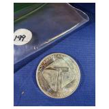 One ounce .999 Silver Round - Pan American