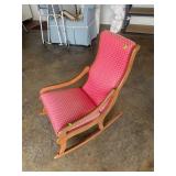 "Nursing" Rocker (16x36H)- Back leg repaired