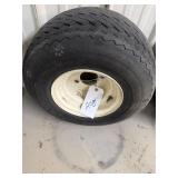 Golf Cart Tire & Rim 18" x 8.5