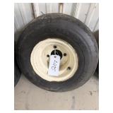 Golf Cart Tire & Rim 18" x 8.5" x 8" (1)