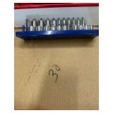 Craftsman 1/4" Shallow and Deep Sockets/Holder