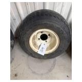 Golf Cart Tire & Rim 18" x 8.5