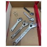 Kobalt Adjustable Wrenches 6", 8", 10"