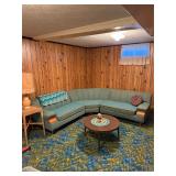 Living Area Decor--Sectional Couch, Coffee Table..
