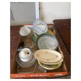 Plates, Bowls, Honey Jar, misc