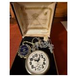 Jean Cardot 17 Jewel Pocket Watch