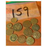 (12) Republic of China Copper Coins 1900-1920