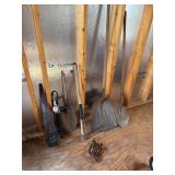 Shovel; Hedge Trimmers; Pick