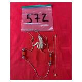 Sarah Coventry Jewelry (brooch, (2) necklaces)