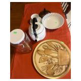 Kettle, Decanter, Bowl, Lazy Susan