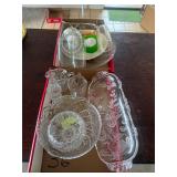 Glasses Assorted Dishes, 2 boxes