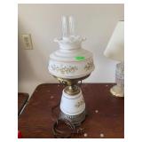Lamp with a Matching Glass Shade