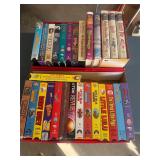 (2) Boxes VHS tapes (mostly Children