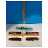 (2) Regimental Multi-tool Knives