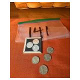 (7)1943 Steel Cents