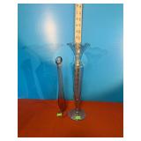 (2) Bud Vases