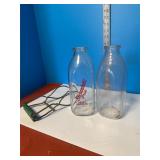 (2) Milk Bottles (one Shenandoah Pride);Jar Lifter