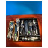 Assortment Spoons, Forks, Knives