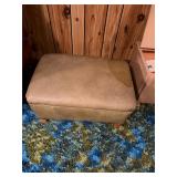Vinyl-Covered Hassock