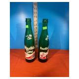 (2) Mountain Dew Bottles