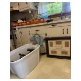 Tote (Not Contents); Frame; Clothespin bag
