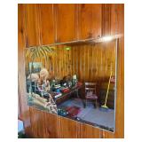 Mirror w/ Flamingo Scene (32x22)