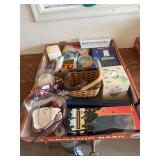 Chip-n-Dip Bowl; Basket; Caison Calculator, misc