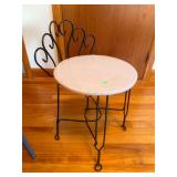 Vanity Chair- metal frame