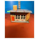 "Toy Town Fire Department" Metal Toy