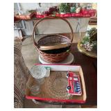 Basket, Scale, Dishes, Tray