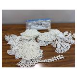 Christmas Angel Ornaments (starched)