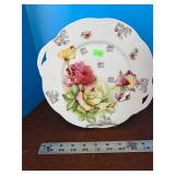 Vintage Serving Plate - double handled