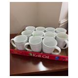 (10) Corning ware Cups (microwave safe)