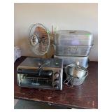 Roaster Pans; Toaster Oven; Fan; misc
